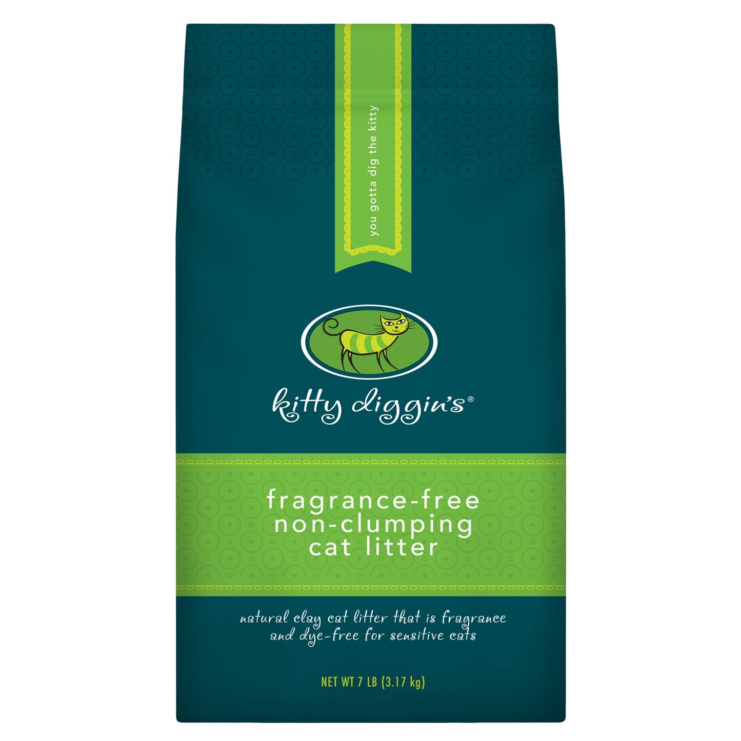 (6 Pack)  Fragrance-Free Cat Litter, 7 Lbs