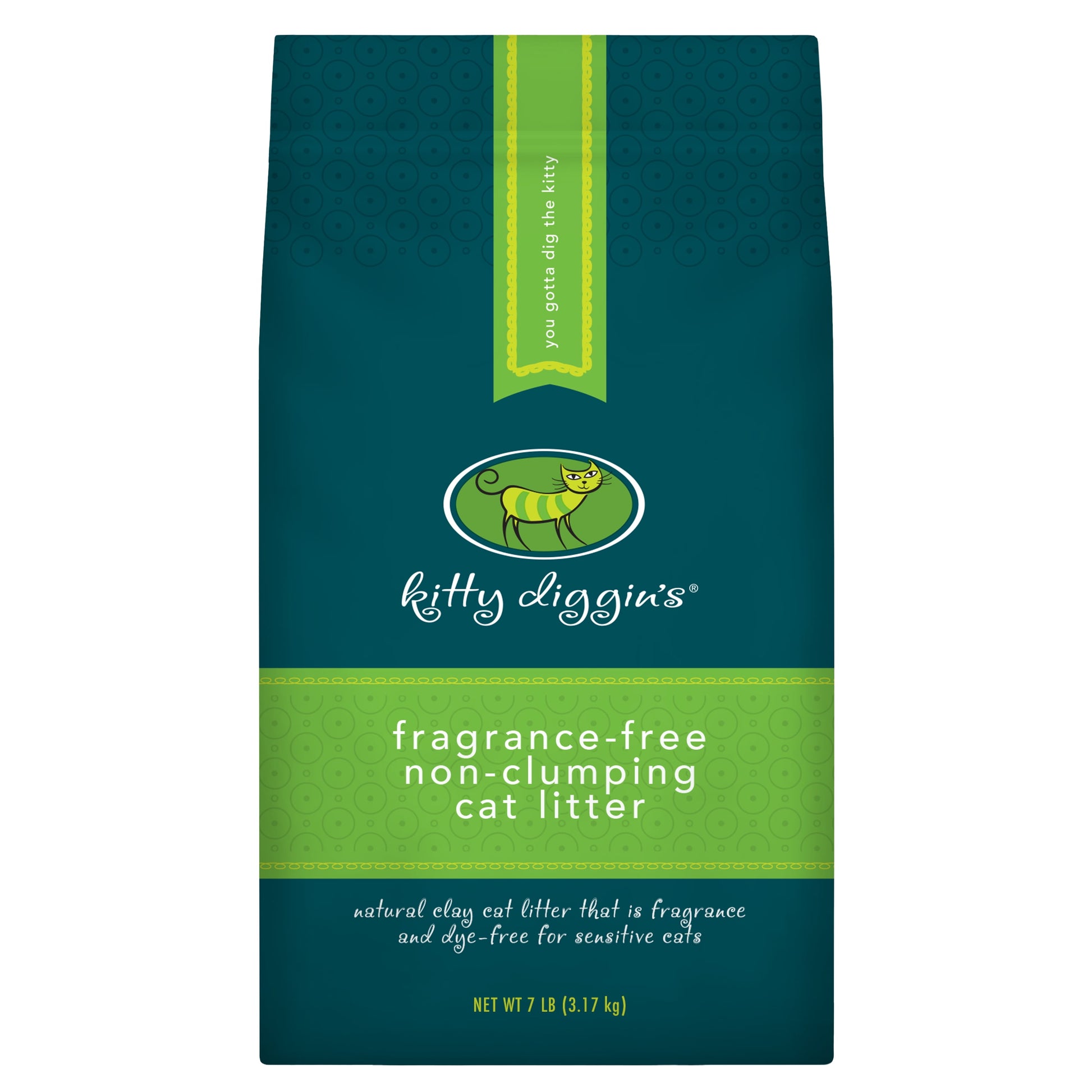 (6 Pack)  Fragrance-Free Cat Litter, 7 Lbs